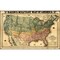 Bacons Military Map Of The United States Showing The Forts And Fortifications 1862 By Vintage Maps
